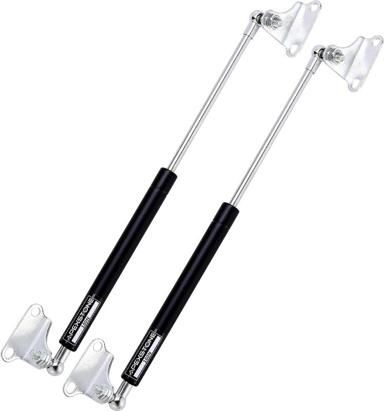 Photo 1 of Apexstone 100N/22.5lb Gas Struts 15 inch Gas Strut Lift Support Gas Shocks Gas Spring Strut Gas Prop Struts 15 Inch, Set of 2