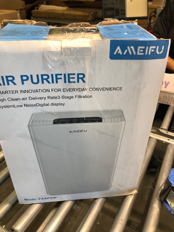 Photo 2 of AMEIFU Air Purifiers for Home Large Room up to 1740ft² with Washable Fliter Cover, Hepa Air Purifiers, H13 True HEPA Air Filter for Wildfires, Pets Hair, Dander, Smoke, Pollen, 3 Fan Speeds, 5 Timer, Sleep Mode 15DB Air Cleaner