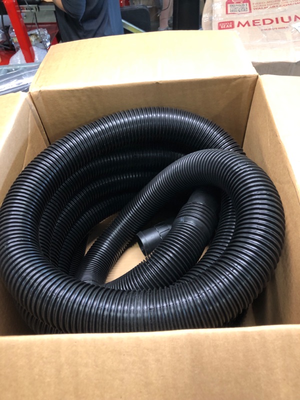 Photo 3 of 2-1/2 in. x 20 ft. Dual-Flex Tug-A-Long Locking Vacuum Hose for RIDGID Wet/Dry Shop Vacuums