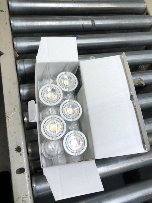 Photo 1 of MikeWin MR16 LED Bulb 10Pack,5W 12V, GU5.3 Bi-Pin Base,50-Watt Equivalent,2700K Warm White,Non-Dimmable MR16 LED Spot Light Bulbs for Indoor Outdoor Landscape Track Lighting 10 Count (Pack of 1)
