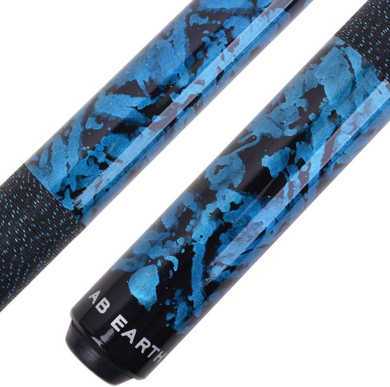 Photo 1 of AB Earth 58 inch Hand-Painted Series 2-Piece Billiard Pool Cue Stick with Irish Linen Wrap
