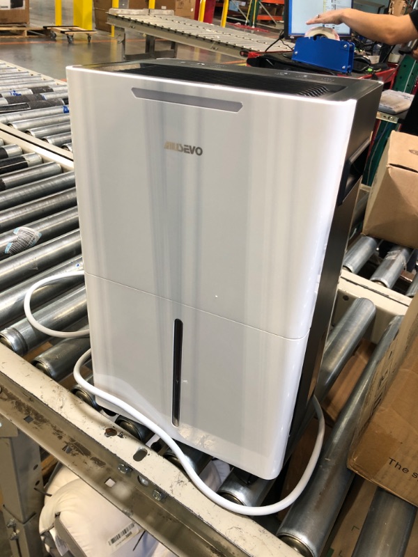 Photo 5 of 2000 Sq. Ft Dehumidifier for Home - 22 Pints Aiusevo Basements Dehumidifiers with Drain Hose for Large Room, Bathroom, Closet, Intelligent Humidity Control, Auto Shut Off Protection, 3 Modes Deshumidificador