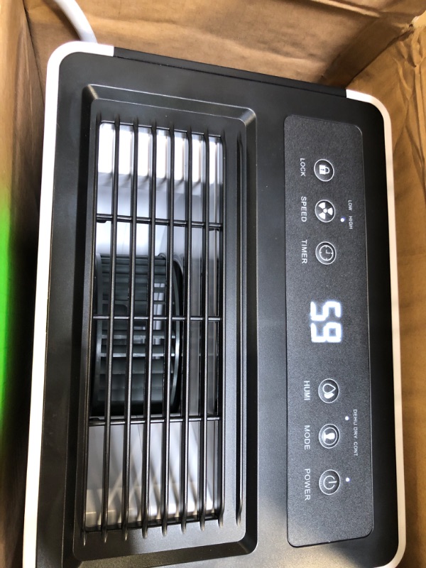 Photo 1 of 2000 Sq. Ft Dehumidifier for Home - 22 Pints Aiusevo Basements Dehumidifiers with Drain Hose for Large Room, Bathroom, Closet, Intelligent Humidity Control, Auto Shut Off Protection, 3 Modes Deshumidificador