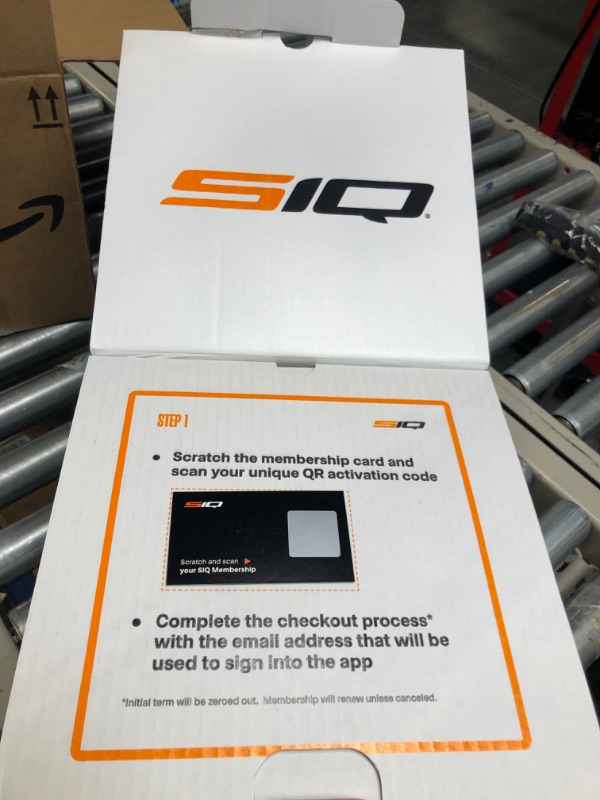 Photo 6 of SiQ Smart Basketball & App - Shoot Better Now - Interactive AI Outdoor/Indoor Shot Training Equipment - Practice Aid for NBA-Level Shooting for Basketball Players - Pro Leather Ball Youth/Women’s Size 6 Subscription Indoor