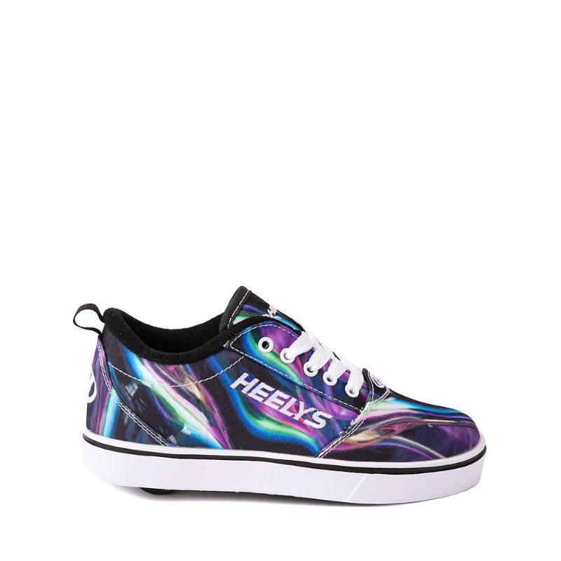 Photo 1 of Heelys Unisex-Child Pro 20 Prints Wheeled Heel Shoe Little Kid (4-8 Years) 1 Little Kid Black/Rainbow
Size: Yth5, Wo.s6, 23CM