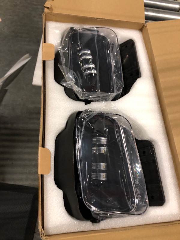 Photo 1 of BUNKER INDUST LED Fog Lights Compitable for 2003 2004 2005 2006 Chevy Silverado 1500/1500HD/2500/2500HD/3500, OEM Replacement Bumper 30W Driving Fog Lamp Kit