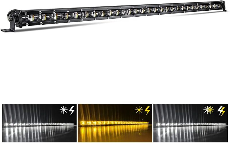 Photo 1 of 
CO LIGHT Led Light Bar Single 32 inch Slim Single Row Lightbar Driving Combo Beam Off Road Fog Work Lights with Mounting Brackets & 6D Reflectors for...
Size:32inch