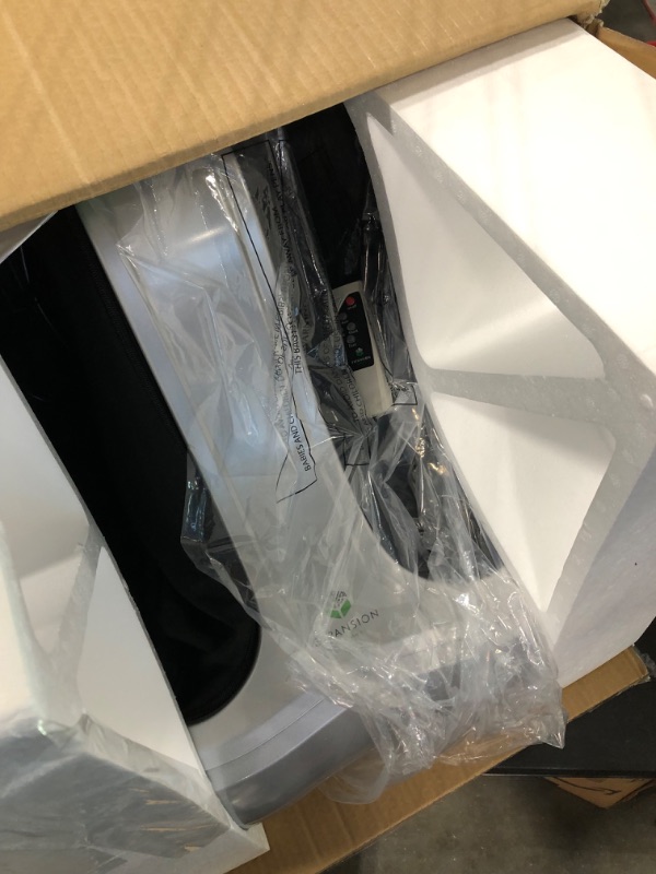 Photo 1 of KoolerThings Shiatsu Heated Foot and Cal Massager Machine to Relieve Sore Feet, Ankles, Calfs and Legs, Deep Kneading Therapy, Relaxation Vibration and Rolling & Stimulates Blood Circulation Silver
