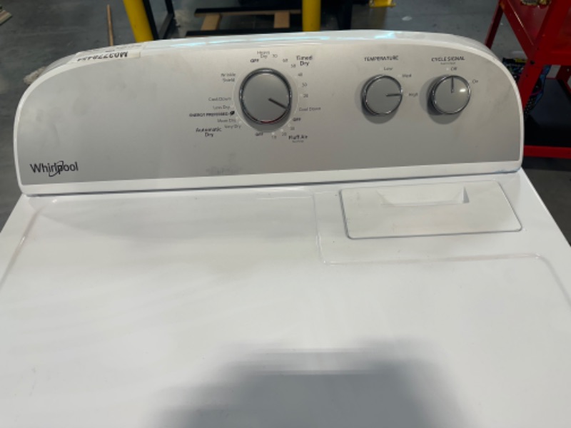 Photo 5 of ***NO POWER CORD OR METAL VENT*** Whirlpool dryer 
