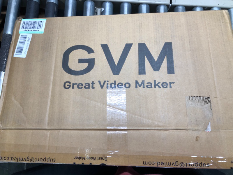 Photo 1 of GVM RGB Led Video Light, 2PCS Video Lighting Kit with APP Control, 40W Photography Lighting Led Panel Light with 8 Kinds of The Scene Lights for Studio YouTube, 3200K-5600K, CRI 97+