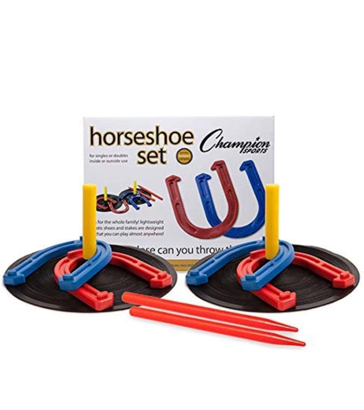 Photo 1 of CHAMPION SPORT, Indoor/Outdoor Rubber Horseshoe Set