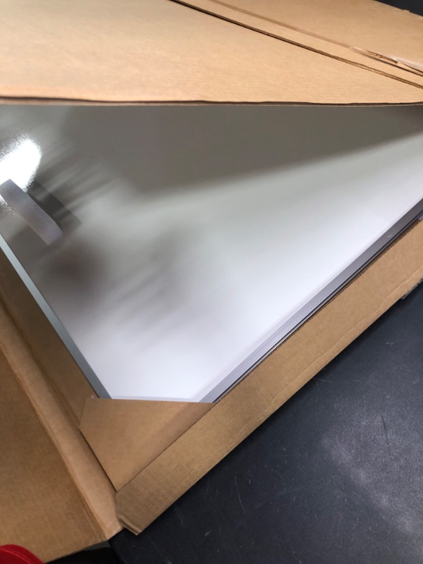 Photo 1 of Mead Whiteboard, White Board, Dry Erase Board, 4' x 3', Silver Aluminum Frame (85357)