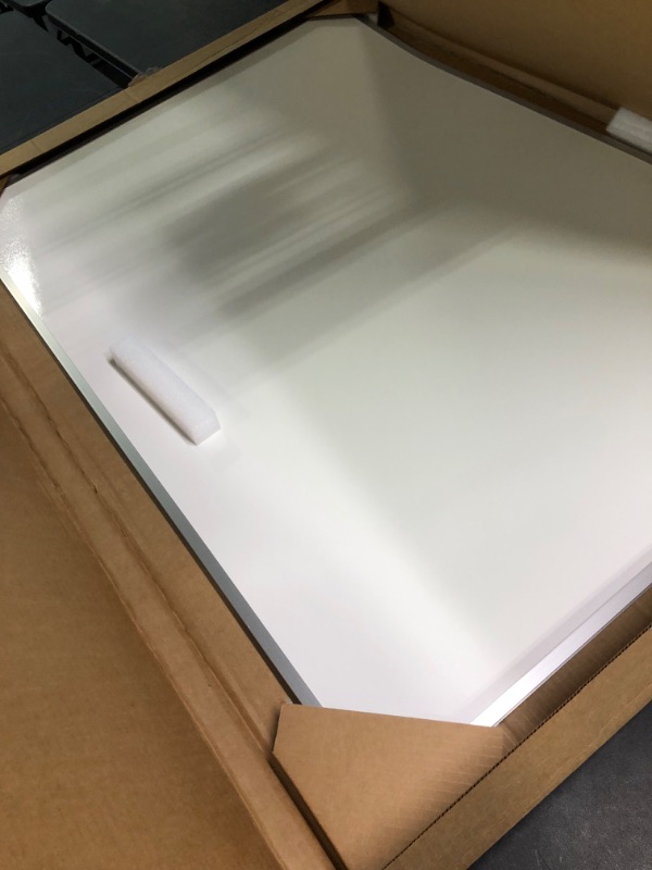 Photo 1 of Mead Whiteboard, White Board, Dry Erase Board, 4' x 3', Silver Aluminum Frame (85357)