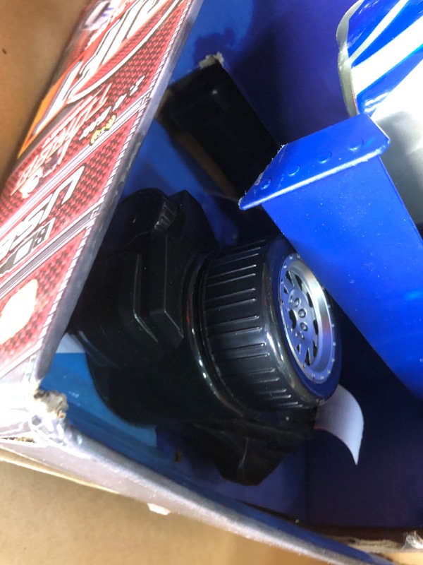 Photo 1 of Jada Toys Fast & Furious Brian's Nissan Skyline GT-R (BN34) Drift Power Slide RC Radio Remote Control Toy Race Car with Extra Tires, 1:10 Scale, Silver/Blue (99701)