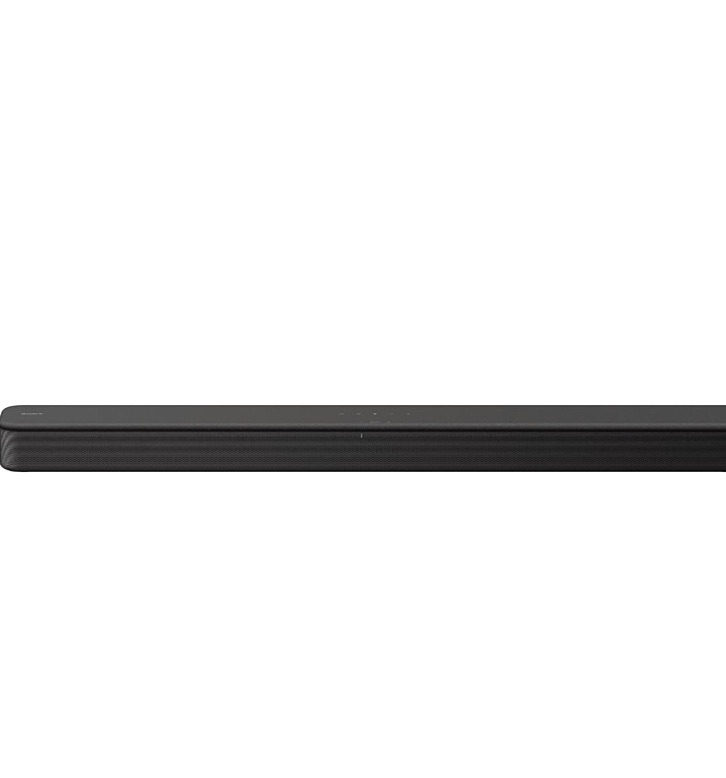 Photo 1 of Sony S100F 2.0ch Soundbar with Bass Reflex Speaker, Integrated Tweeter and Bluetooth, (HTS100F), easy setup, compact, home office use with clear sound black