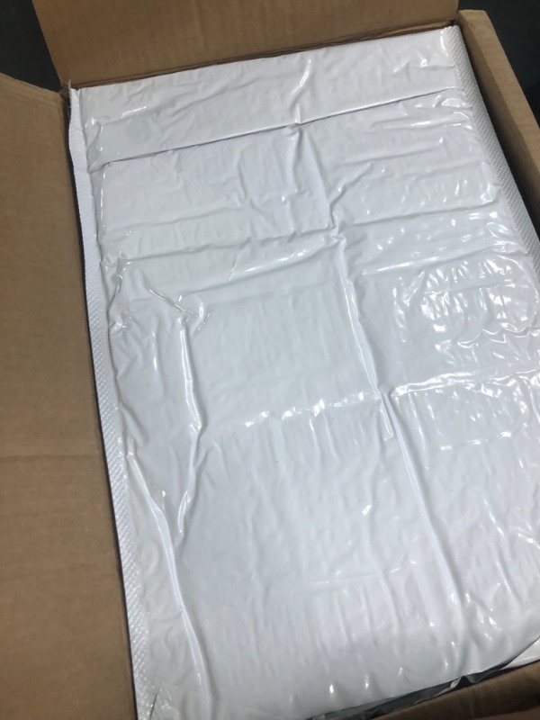 Photo 4 of StarBoxes 50 Poly Bubble Mailer Bags 12.5x19" - #6 Pouches Envelopes White Self-Sealing