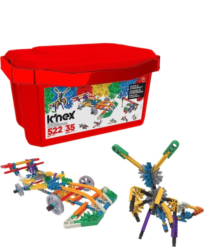 Photo 1 of K'NEX Imagine - Click & Construct Value Building Set - 522Piece - 35 Models - Engineering Educational Toy