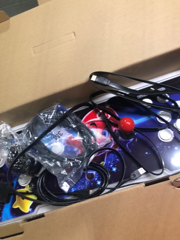 Photo 1 of LIFAVOVY Upgraded Arcade Games Machines for Home Pandora Box 18s Arcade Console - 8000 Games Installed, WiFi Version,Support 3D Games,1280x720 Full HD,Favorite List,Multi-Player Game Controls Super Mario 
