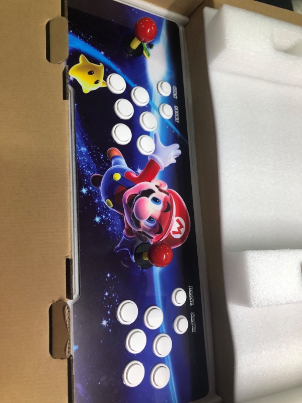 Photo 1 of LIFAVOVY Upgraded Arcade Games Machines for Home Pandora Box 18s Arcade Console - 8000 Games Installed, WiFi Version,Support 3D Games,1280x720 Full HD,Favorite List,Multi-Player Game Controls Super Mario 