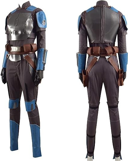 Photo 1 of Women Bo Katan Kryze Uniform Mandalorian Armor Jumpsuit Outfits Halloween Adult Mandalore Baby Yoda Cosplay Costume