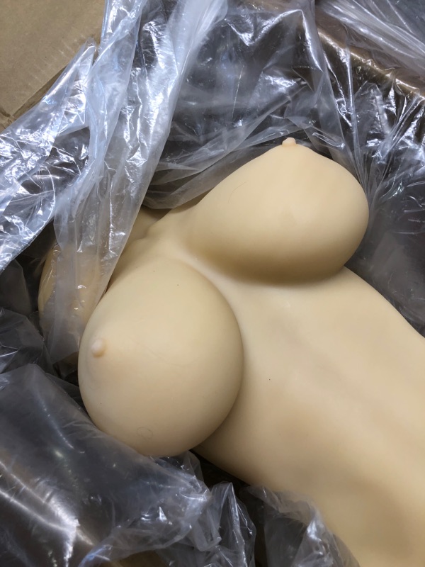 Photo 3 of 38.6lb Sex Doll Male Masturbator,Female Torso Love Dolls Pussy Ass with Realistic Vaginal Anal and Soft Gel Breasts?Lifelike Sex Toys for Men Masturbation and Orgasm Skin Color