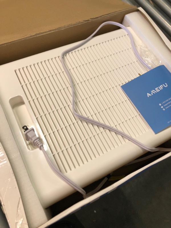 Photo 1 of AMEIFU Air Purifiers for Home Large Room up to 1640ft², Hepa Air Purifiers, H13 True HEPA Air Filter for Wildfires, Pets Hair, Dander, Smoke, Pollen, 3 Fan Speeds, 5 Timer, Sleep Mode 15DB Air Cleaner
