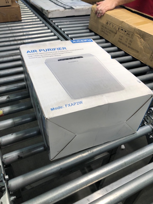 Photo 1 of AMEIFU Air Purifiers for Home Large Room up to 1640ft², Hepa Air Purifiers, H13 True HEPA Air Filter for Wildfires, Pets Hair, Dander, Smoke, Pollen, 3 Fan Speeds, 5 Timer, Sleep Mode 15DB Air Cleaner