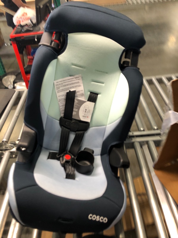 Photo 1 of Cosco Finale DX 2-in-1 Booster Car Seat, Forward Facing 40-100 lbs, Rainbow