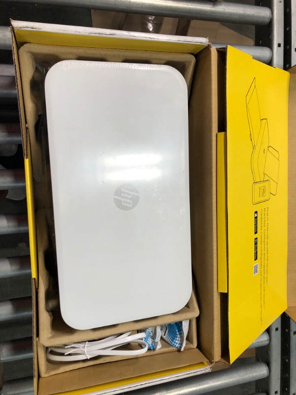 Photo 1 of HP Tango Smart Wireless Printer – Mobile Remote Print, Scan, Copy, HP Instant Ink, Works with Alexa(2RY54A),White