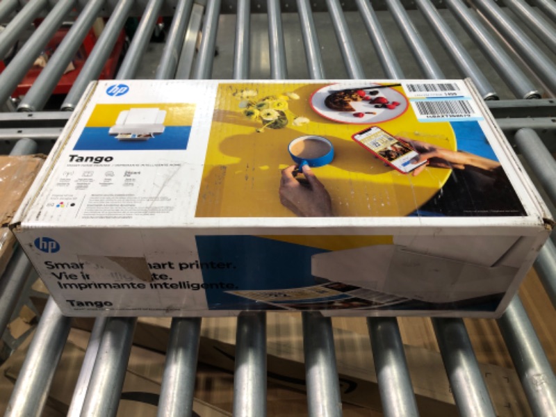 Photo 1 of HP Tango Smart Wireless Printer – Mobile Remote Print, Scan, Copy, HP Instant Ink, Works with Alexa(2RY54A),White