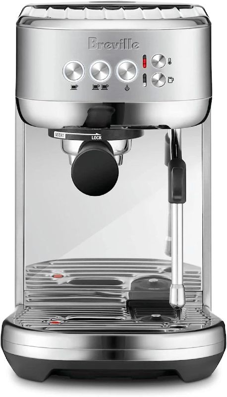 Photo 1 of **Missing Water Tank** Breville Bambino Plus Espresso Machine,64 Fluid Ounces, Brushed Stainless Steel