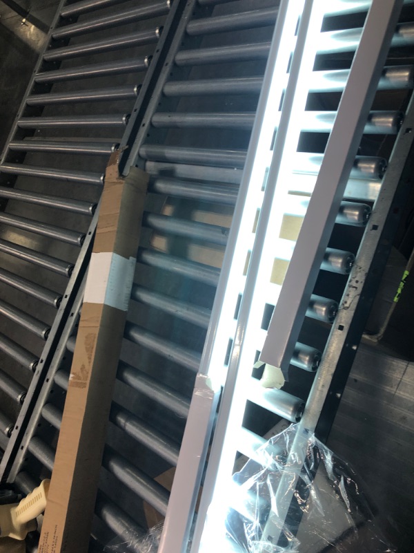 Photo 1 of 2 Pack LED Shop Light 4FT, T5 Integrated Single Fixture, 22W, 2200lm, 6500K Super Bright White, Linkable Shop Light, Utility Shop Lights, Corded Electric with Built-in ON/Off Switch 22W-2 6500k