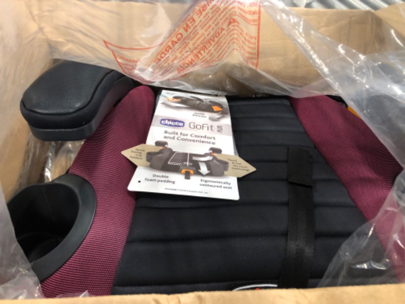 Photo 1 of Chicco GoFit Plus Backless Booster Car Seat with Quick-Release Latch, Portable Travel Car Booster Seat for Children 40-110 lbs. | Vivaci