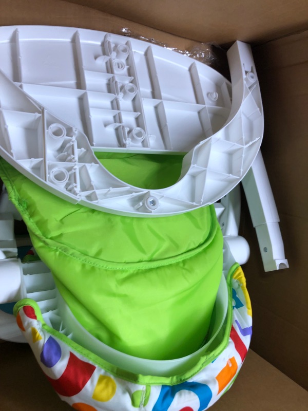 Photo 1 of Fisher-Price Portable Baby Chair, Deluxe Sit-Me-Up Seat with Kick & Play Piano Learning-Toy and Snack Tray for Babies and Toddlers
