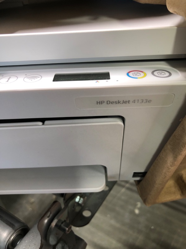 Photo 3 of HP DeskJet 4133e All-in-One Printer with Bonus 6 Months of Instant Ink,White