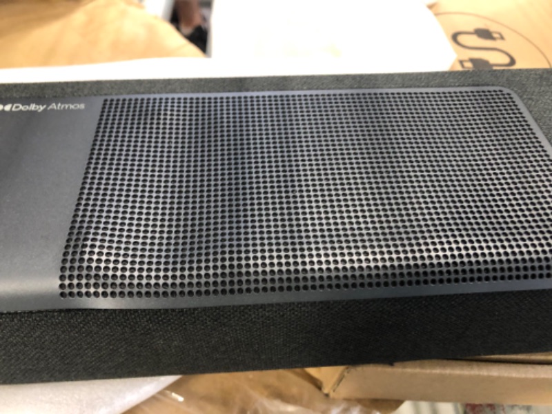 Photo 1 of VIZIO M-Series 5.1.2 Immersive Sound Bar with Dolby Atmos, DTS:X, Bluetooth, Wireless Subwoofer, Voice Assistant Compatible, Includes Remote Control - M512a-H6