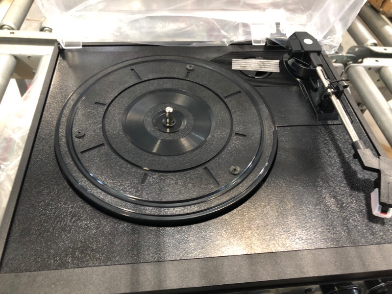 Photo 1 of DIGITNOW Bluetooth Record Player Turntable with Stereo Speaker, LP Vinyl to MP3 Converter with CD, Cassette, Radio, Aux in and USB/SD Encoding, Remote Control, Audio Music Player Built in Amplifier