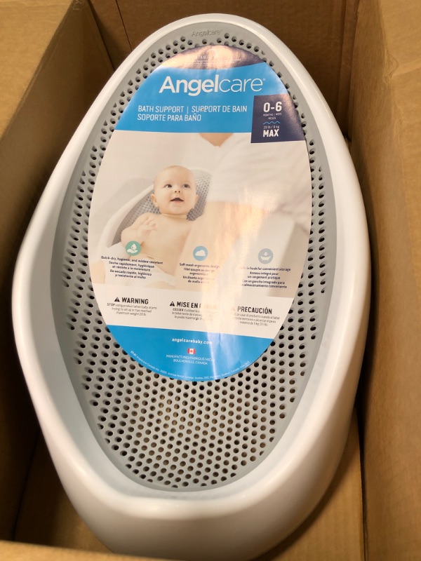 Photo 1 of Angelcare Baby Bath Support (Grey) | Ideal for Babies Less Than 6 Months Old