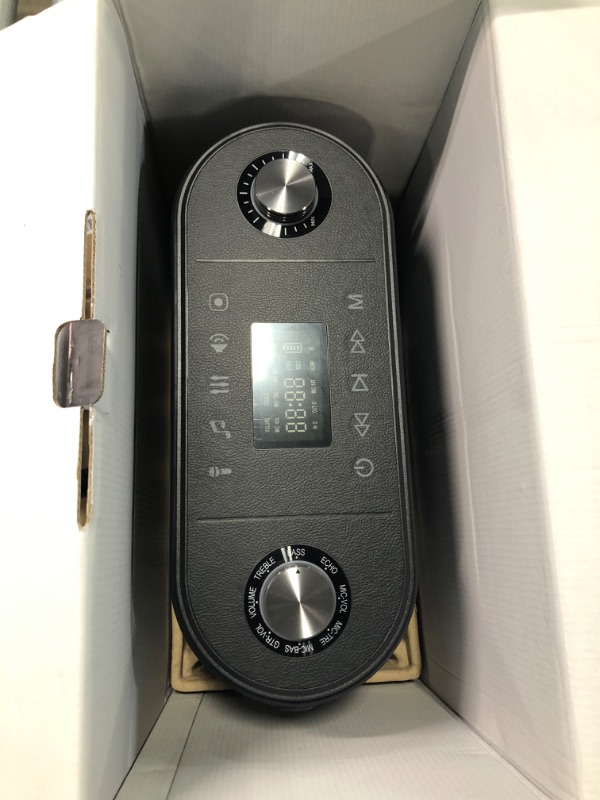 Photo 1 of W-KING 120W RMS-150W Peak Portable Bluetooth Speaker Loud, 2.1 Stereo 3-Way Large Party Outdoor Wireless Speaker w/Bass&Treble Adjust/Guitar&MIC Port/UHF Microphone/Accompaniment/REC/Live/HP Monitor