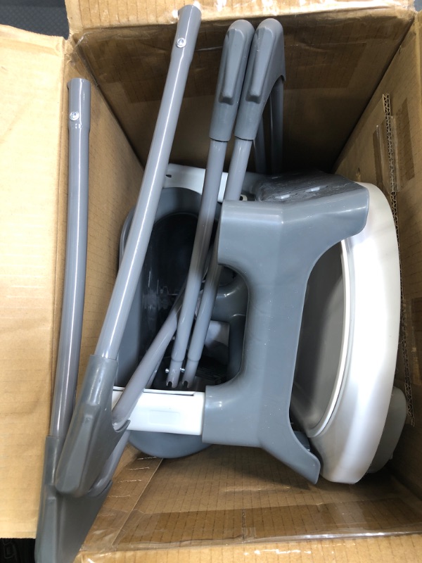 Photo 1 of Fisher-Price Deluxe High Chair – Gray Tribal, Convertible Infant-to-Toddler Dining Chair and Booster seat with Easy Clean up Features
