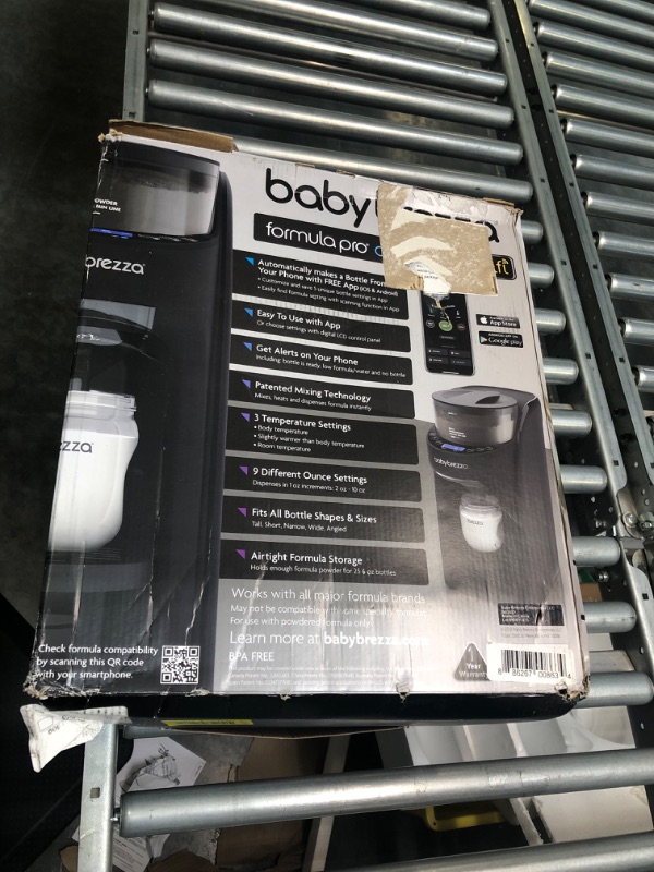 Photo 2 of Baby Brezza Formula Pro Mini Baby Formula Maker – Small Baby Formula Mixer Machine Fits Small Spaces and is Portable for Travel– Bottle Makers Makes The Perfect Bottle for Your Infant On The Go Advanced, WiFi