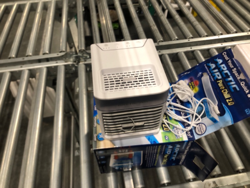 Photo 1 of Arctic Air Pure Chill 2.0 Evaporative Air Cooler by Ontel - Powerful, Quiet, Lightweight and Portable Space Cooler with Hydro-Chill Technology For Bedroom, Office, Living Room & More