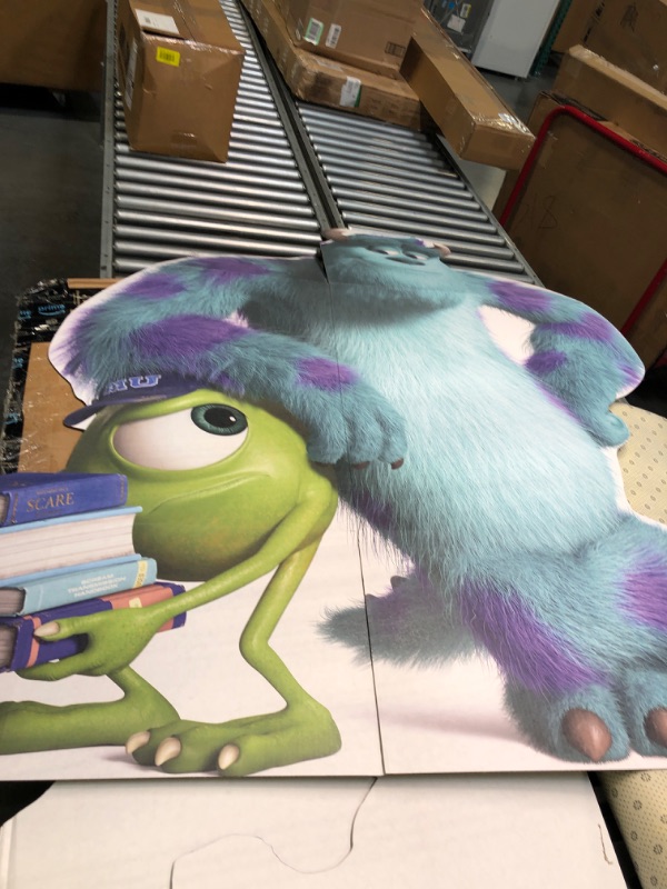 Photo 2 of 
Cardboard People Mike & Sulley Life Size Cardboard Cutout Standup - Disney Pixar's Monsters University