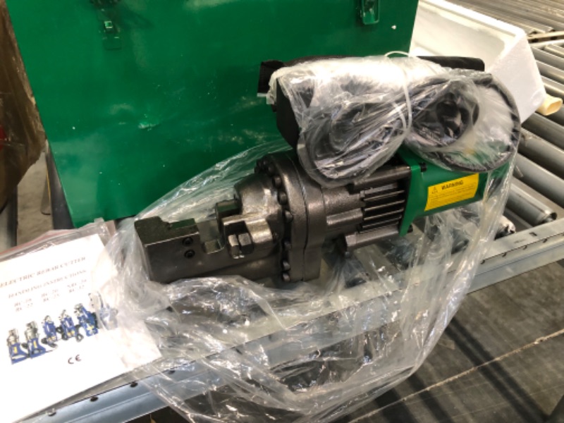 Photo 4 of -Missing parts- Anbull 1250W Electric Rebar Cutter, Cutting up to 3/4 Inch 4-20mm #6 Rebar, with Replaceable Jaw Blades, Cutting Speed 3-3.5S (1250W RC-20)