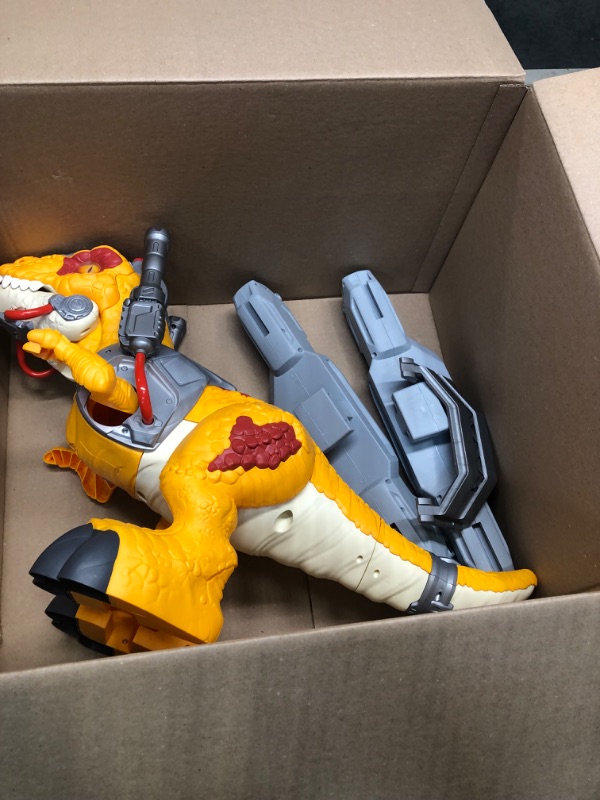 Photo 1 of Sethland Dinosaur Ride On Toys, Ride On Cars for Kids with Music and Light, Children Scooter Foot-to-Floor Walker, Ride on Toy Indoor Outdoor for Preschool Kids