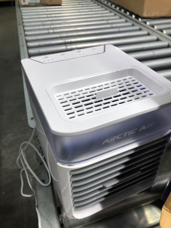 Photo 3 of Arctic Air Pure Chill 2.0 Evaporative Air Cooler by Ontel - Powerful, Quiet, Lightweight and Portable Space Cooler with Hydro-Chill Technology For Bedroom, Office, Living Room & More