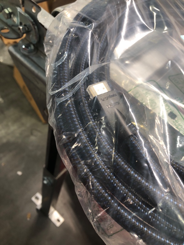 Photo 1 of Amazon Basics High-Speed HDMI Cable (18 Gbps, 4K/60Hz) - 6 Feet, Black 1 Black 6 Feet
