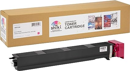 Photo 4 of TN711 Chemical Color Toner Cartridge Compatible for Konica Minolta Bizhub Laser Printer (Magenta) High Yield Blackness Brightness, Uniform Dispersion