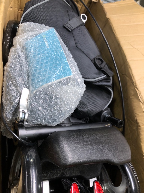 Photo 1 of ELENKER Upright Walker, Stand Up Folding Rollator Walker with 10” Front Wheels Backrest Seat and Padded Armrests for Seniors and Adults, Silver
