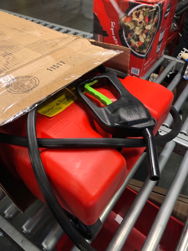 Photo 1 of Scepter FDMG141 14 Gallon Flo-N-Go Duramax Fuel Caddy, Red